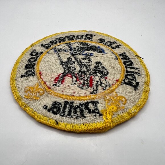 Boy Scouts Patch BSA Follow the Rugged Road Philadelphia PA Embroidered - Picture 5 of 7